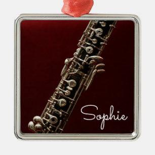Oboe klassisk musik, namn julgransprydnad metall