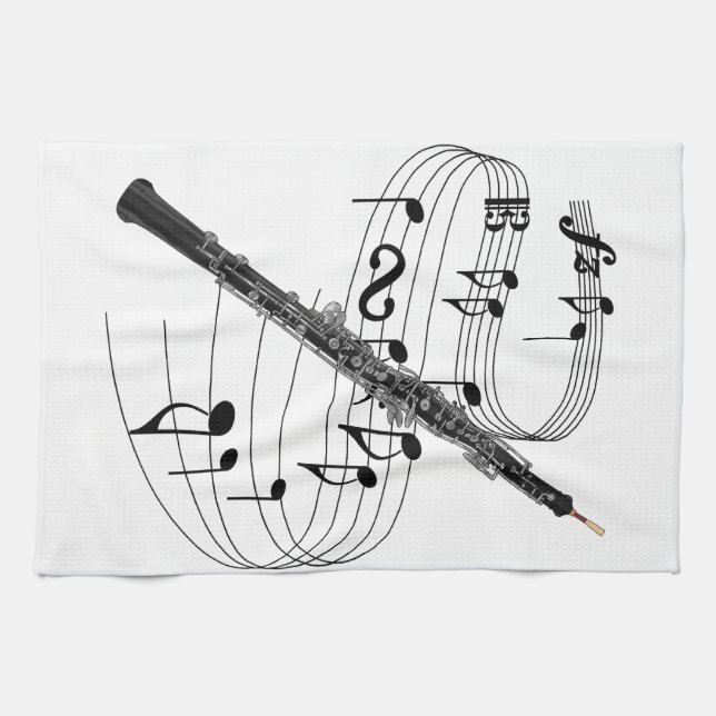 Oboe Kökshandduk (Horisontell)