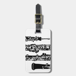 Oboe Luggage Tag Bagagebricka