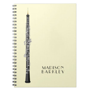 Oboe Musician Music Teacher Anteckningsbok