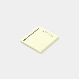 Oboe Musician Music Teacher Post-it Block