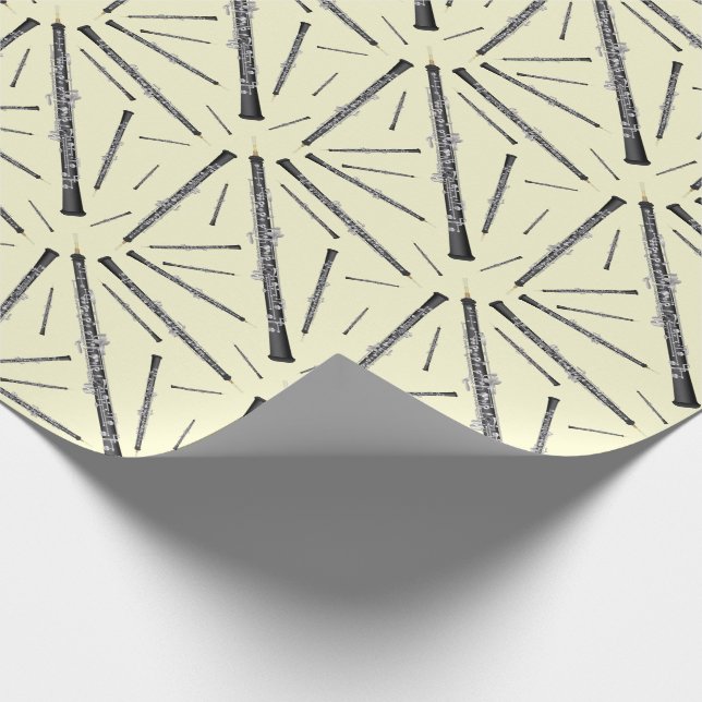 Oboe Musician Music Teacher Presentpapper (Hörn)