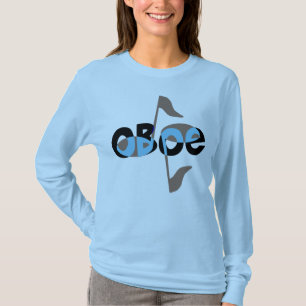 Oboe Musik noter T Shirt