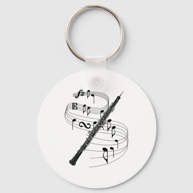 Oboe Nyckelring (Framsida)