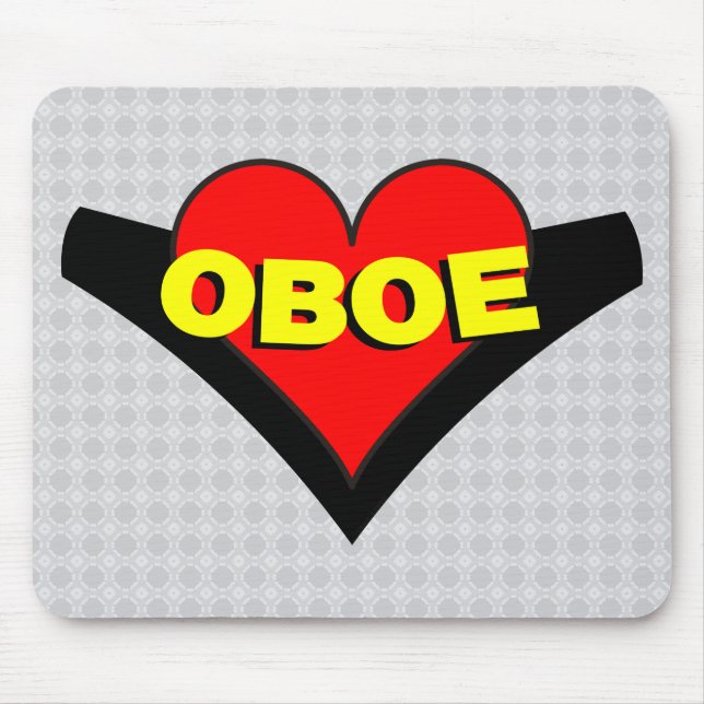 Oboe over Heart Musmatta (Framsidan)