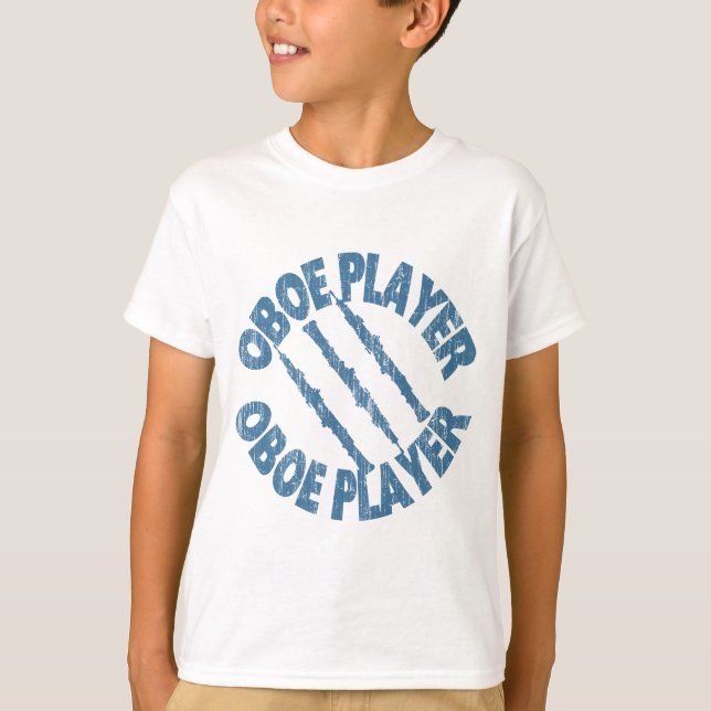 Oboe Player T-shirt (Framsida)