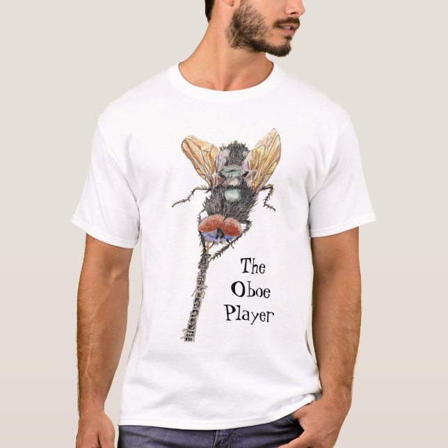 Oboe Player T-shirt (Framsida)