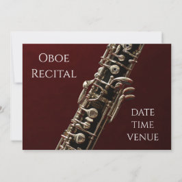 Oboe Skäl elegant om prestanda Inbjudningar