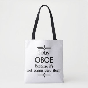Oboe - Spela själv - Ljuny Deco Music Tygkasse