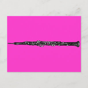 Oboe Vykort