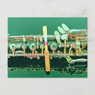 Oboe-vykort Vykort