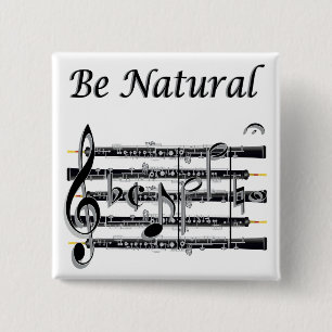 Oboists vet hur till naturligt B Knapp