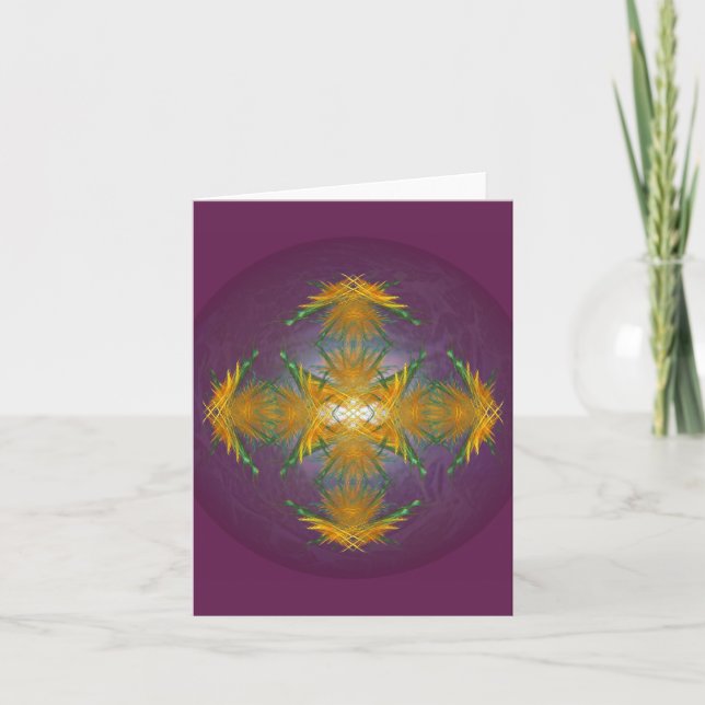 Obon Orb Notecard Kort (Framsida)