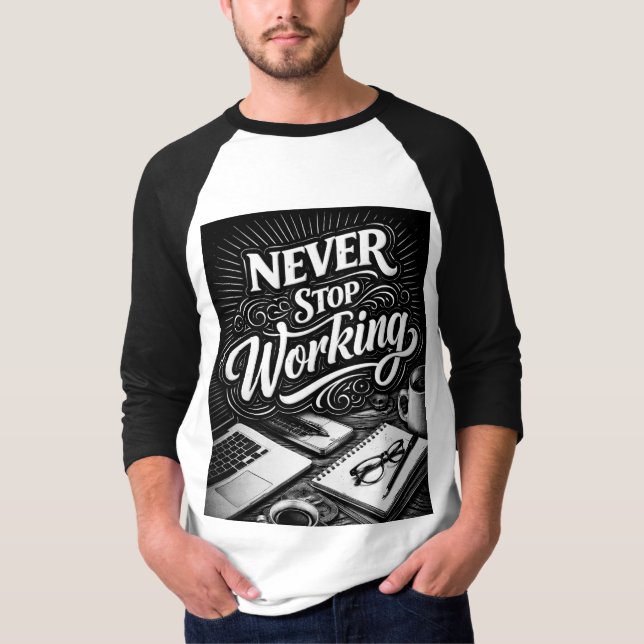 Obönhörlig Drive T Shirt (Framsida)