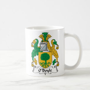 O'Boyle familjvapensköld Kaffemugg