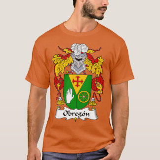 Obregon Jackar Arm Family Crest T Shirt