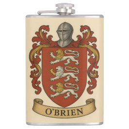 O'Brien Coat of Arms Flask Fickplunta