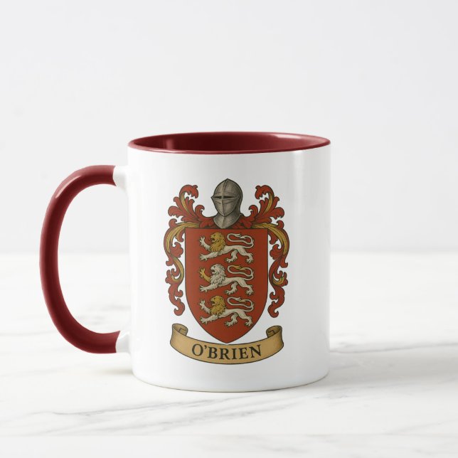 O'Brien familjevapen mugg (Vänster)