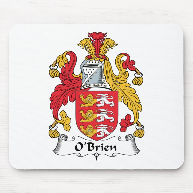 O'Brien familjvapensköld Musmatta (Framsidan)