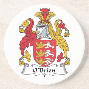 O'Brien familjvapensköld Underlägg Sandsten