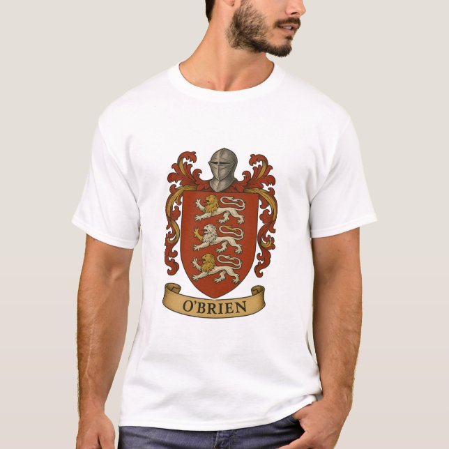 O'Brien Family Crest Shirt T (Framsida)