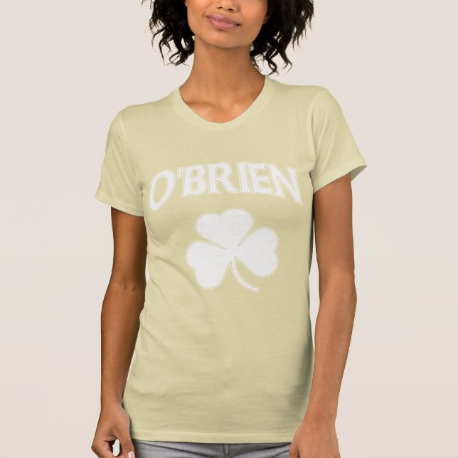 O'Brien irländareShamrock T Shirt (Framsida)