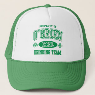 O'Brien irländskt dricka lag Truckerkeps