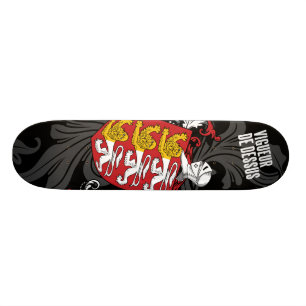 O'Brien Skateboarddäck Old School Skateboard Bräda 18 Cm