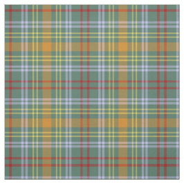 O'Brien Tartan Mönster Colorful Irish Play Tyg