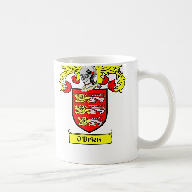 O'BRIEN vapensköld Kaffemugg (Höger)