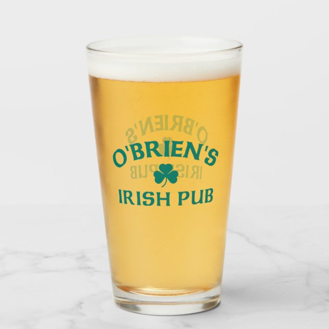 O'Briens Irish Pub Glaskopp (Framsida fylld)
