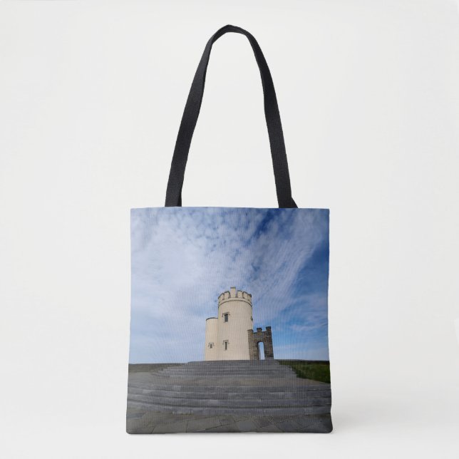 O'Brien's Tower Ireland Souvenir Tote Bag Tygkasse (Framsida)
