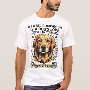 ObrottligBand Hundälskare Golden Retriever Känsla T Shirt