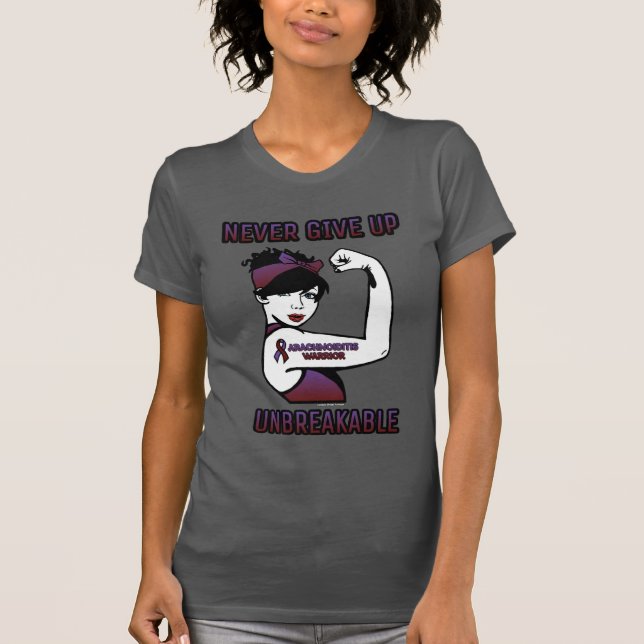 OBRUKBART...Araknoidit T Shirt (Framsida)