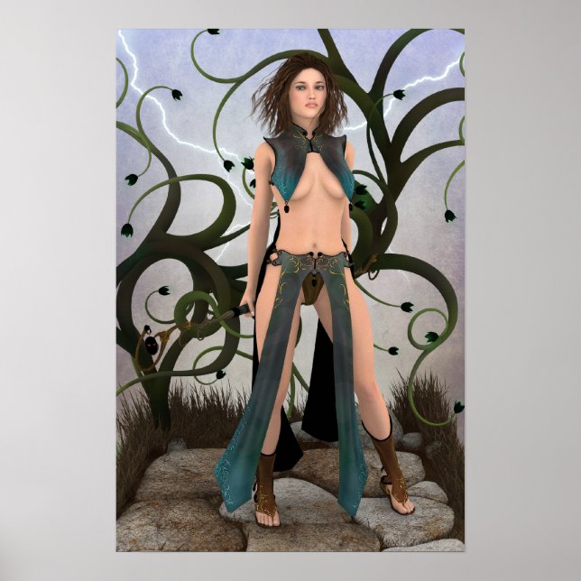 Obruten Poster av Soul Fantasy Art (Framsidan)