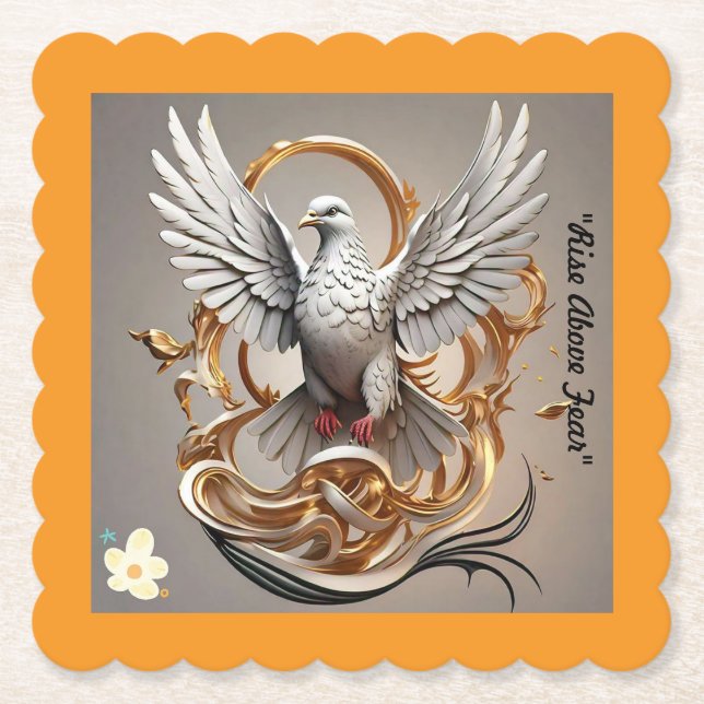 "Obruten själ" Underlägg Papper (Framsida)