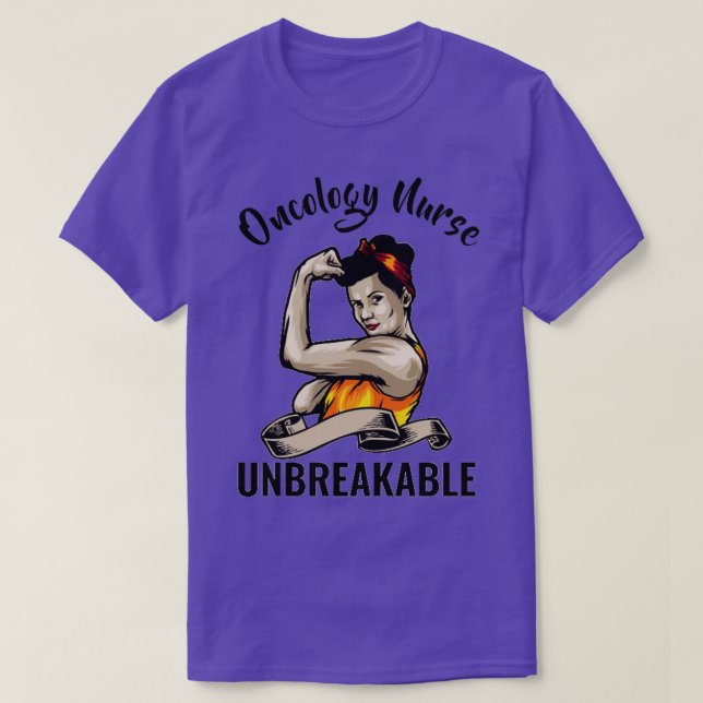 Obrytbar onkologi Sjuksköterska med roligt gift-Id T Shirt (Design framsida)