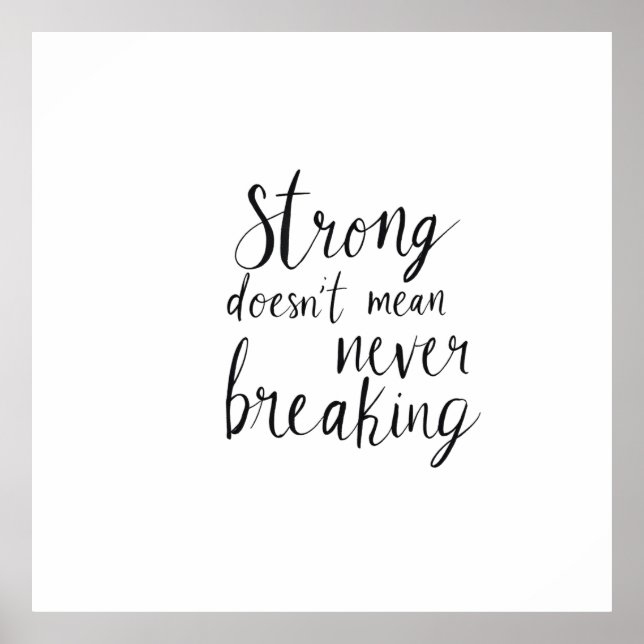 Obrytbar själ poster (Framsidan)