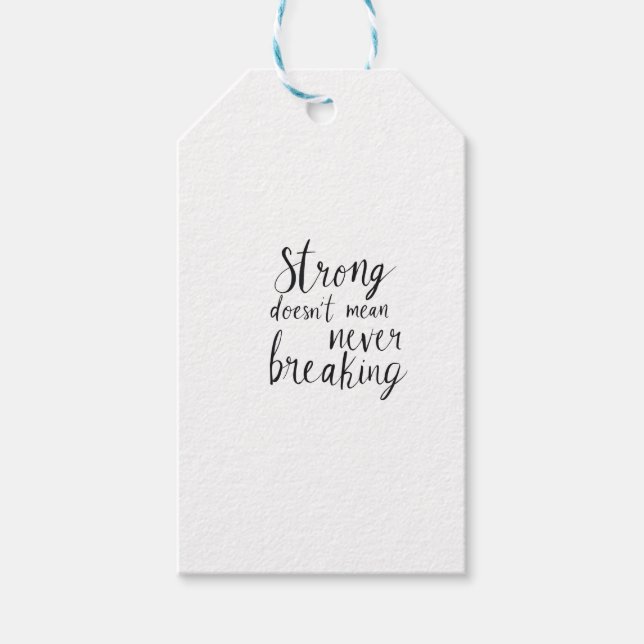 Obrytbar själ presentetikett (Framsidan)