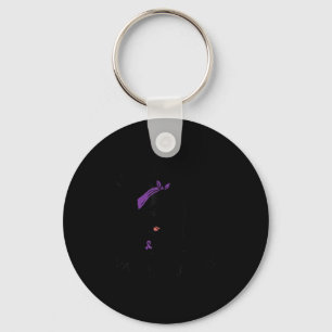 Obrytbara Ribbon Lupus Awareness Women Motiva Nyckelring