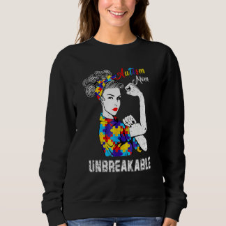 Obrytbara T-autism-medvetandegöranden i Mamma T Shirt
