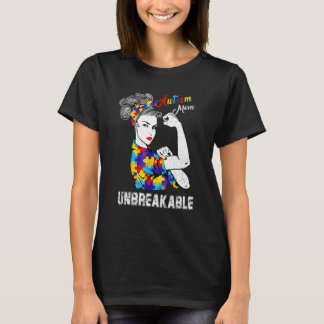 Obrytbara T-autism-medvetandegöranden i Mamma T Shirt