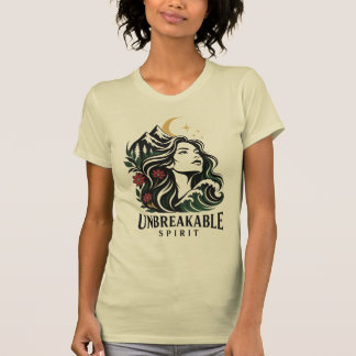 Obrytlig Ande – Feminint Naturporträtt Berg T Shirt