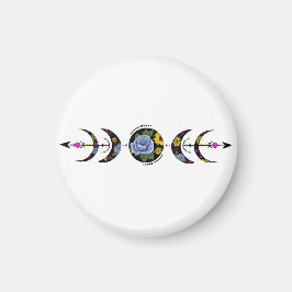 Obrytlig Naturens Cykel Magnet