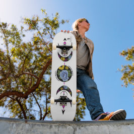 Obrytlig Naturens Cykel Mini Skateboard Bräda 18,5 Cm