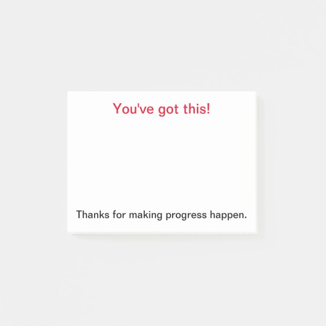 Obs! 4 x 3 tum post-it block (Framsida)