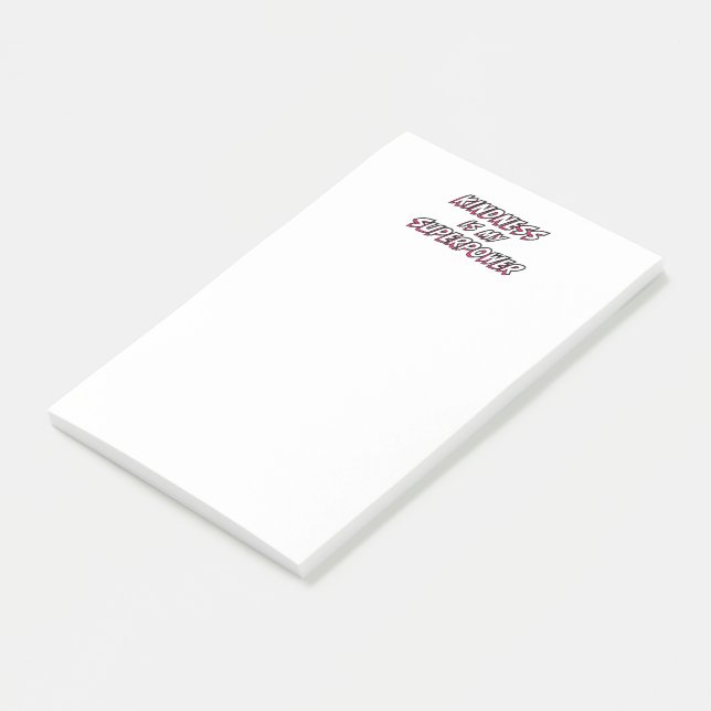 Obs! 4 x 6 tum post-it block (Vinklad)