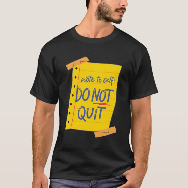 Obs! Avsluta inte självstyrande Kärlek T Shirt (Framsida)