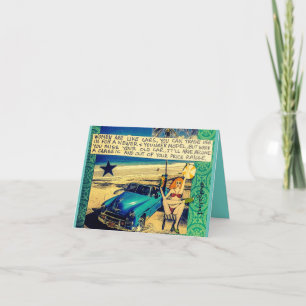 Obs! Kvinnor är som bilar. Du kan byta henne Kort