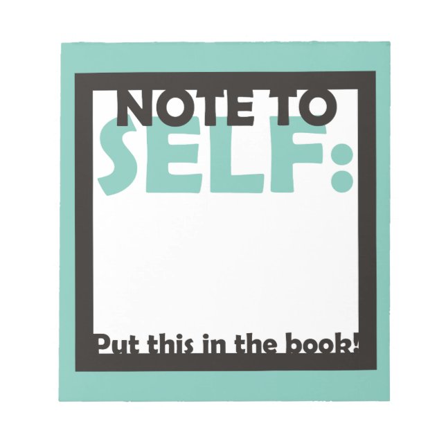 Obs! Lägg detta i Bok Anteckningsblock (Framsida)